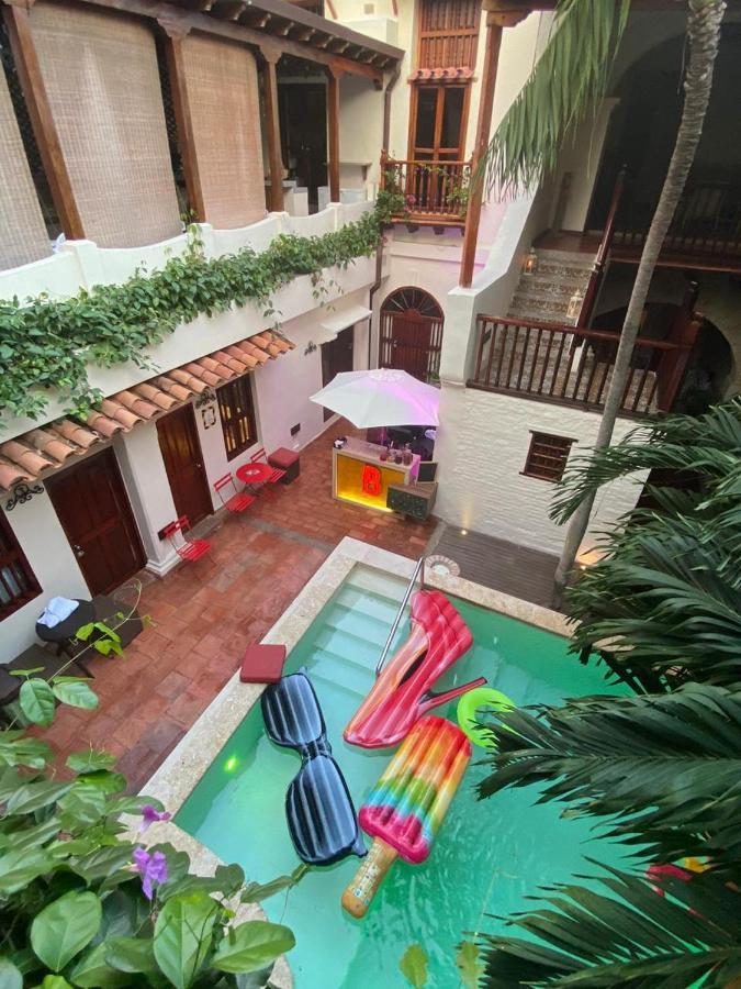 Casa Bugo Centro Historico Hotel Cartagena Bagian luar foto