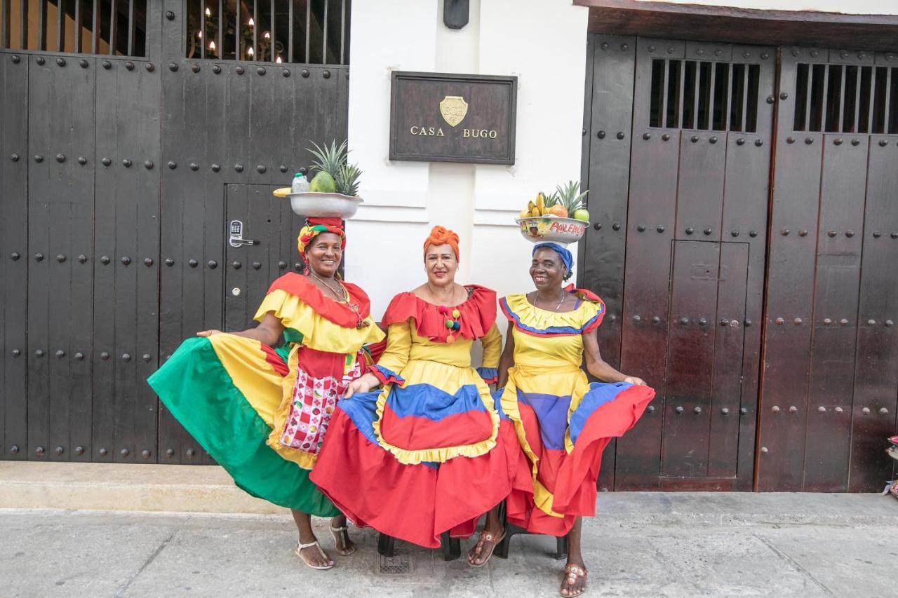 Casa Bugo Centro Historico Hotel Cartagena Bagian luar foto